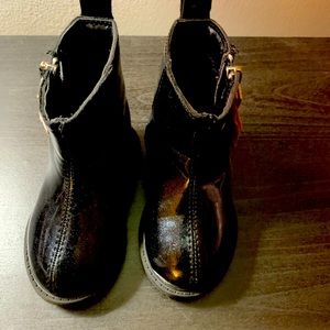 Black and Glitter Carter’s boots